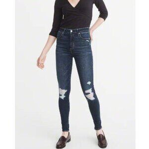 Abercrombie And Fitch Simone High Rise Super Skinny Jean Size 26